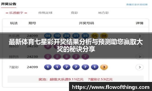 最新体育七星彩开奖结果分析与预测助您赢取大奖的秘诀分享